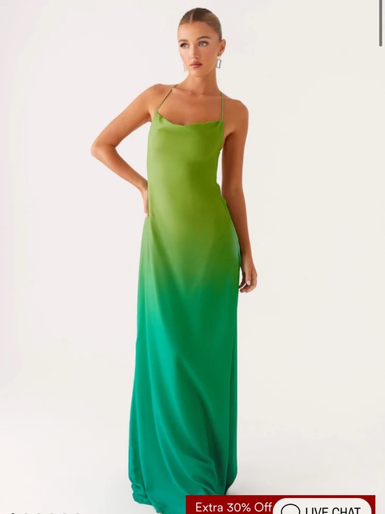 Peppermayo Dresses & Skirts - Peppermayo Green Ombre Slip Maxi Dress